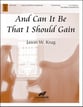 And Can It Be That I Should Gain Handbell sheet music cover